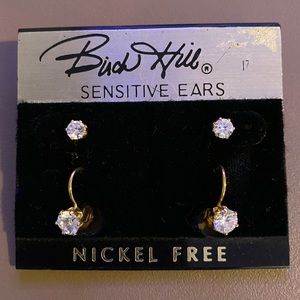 Diamond-like earrings